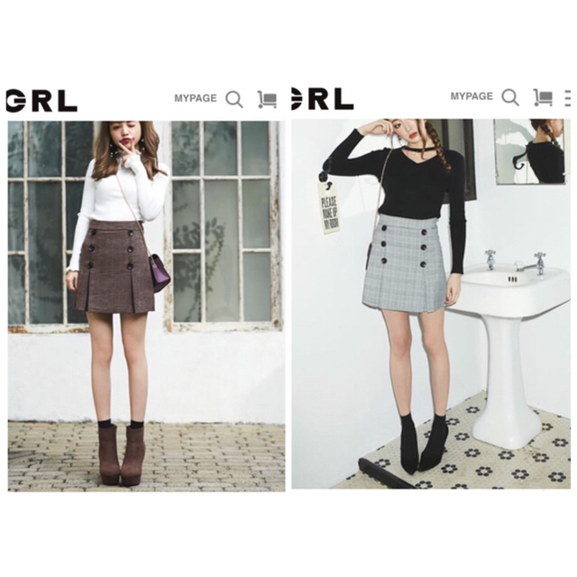 GRL(グレイル)のGRL スカート 未着用 レディースのスカート(ミニスカート)の商品写真
