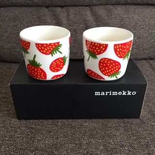 マリメッコ(marimekko)の貴重 新品 廃盤 未使用 マリメッコ マンシッカ ラテマグ マグカップ(グラス/カップ)