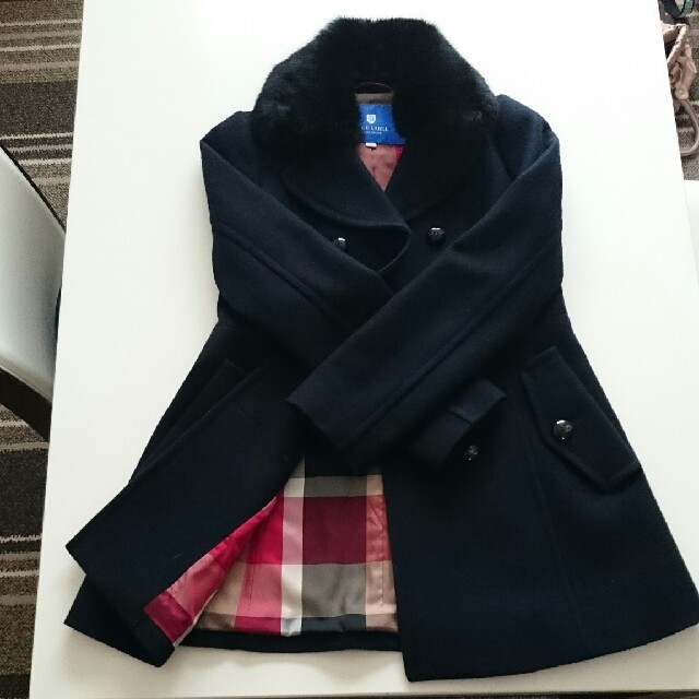 BURBERRY BLUE LABEL - ブルーレーベルクレストブリッジ コートの通販 BURBERRY BLUE LABEL - ブルーレーベルクレストブリッジ コートの通販