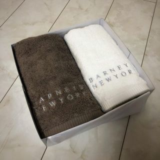 バーニーズニューヨーク(BARNEYS NEW YORK)のフェイスタオル  BARNEYS NEW YORK バーニーズニューヨーク(タオル/バス用品)