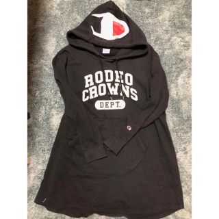 ロデオクラウンズ(RODEO CROWNS)のチャンピオン×ロデオ コラボワンピース(ひざ丈ワンピース)