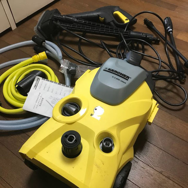 ケルヒャー家庭用高圧洗浄機 ベランダクリーナー K2.900サイレントの