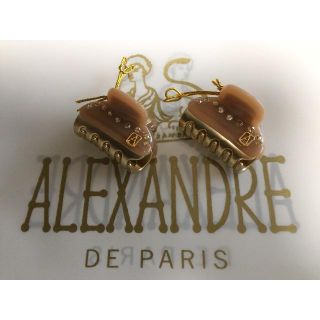 アレクサンドルドゥパリ(Alexandre de Paris)の　ALEXANDRE　アレクサンドル　ドゥ　パリ　ミニクリップ　2個セット　新品(バレッタ/ヘアクリップ)