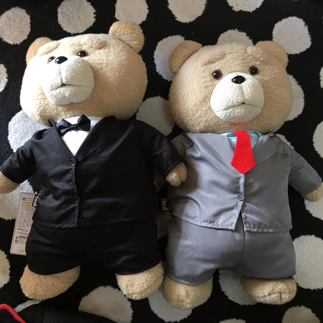 USJ(ユニバーサルスタジオジャパン)のみき様専用●ted●黒タキシードのみ エンタメ/ホビーのおもちゃ/ぬいぐるみ(ぬいぐるみ)の商品写真