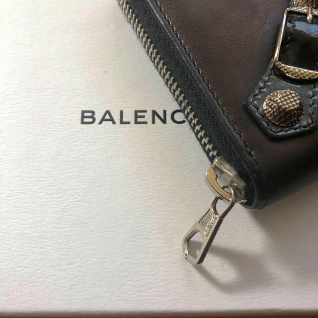 Balenciaga(バレンシアガ)の【お値下げ】BALENCIAGA バレンシアガ ジャイアントスタッズ 長財布 レディースのファッション小物(財布)の商品写真