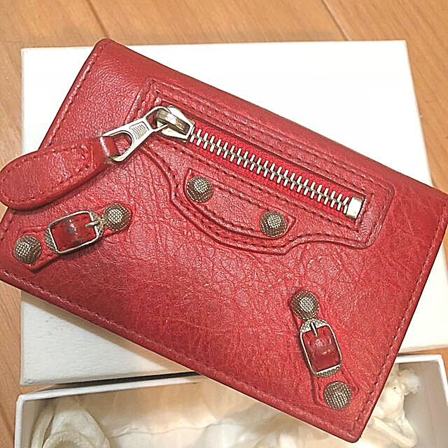 Balenciaga(バレンシアガ)の【少しお値下げ】BALENCIAGA バレンシアガ カードケース レディースのファッション小物(名刺入れ/定期入れ)の商品写真