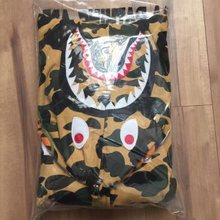 アベイシングエイプ(A BATHING APE)のA BATHING APE シャークパーカー XL 1stカモ(パーカー)