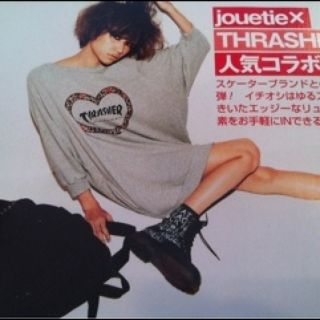 ジュエティ(jouetie)のjouetiexTHRASHERワンピ(ミニワンピース)