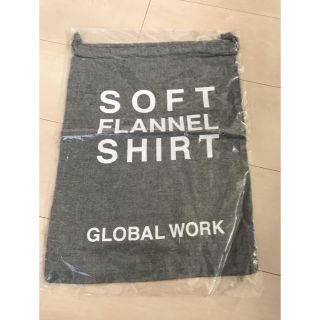 グローバルワーク(GLOBAL WORK)の巾着袋 グローバルワーク(ショップ袋)