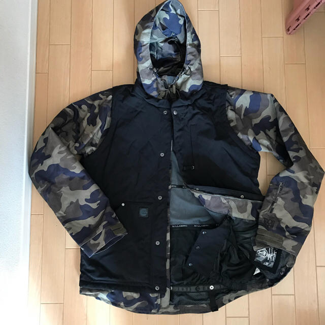 スノー　ウェア　未使用品！　黒Lサイズ！　ビラボン　billabong