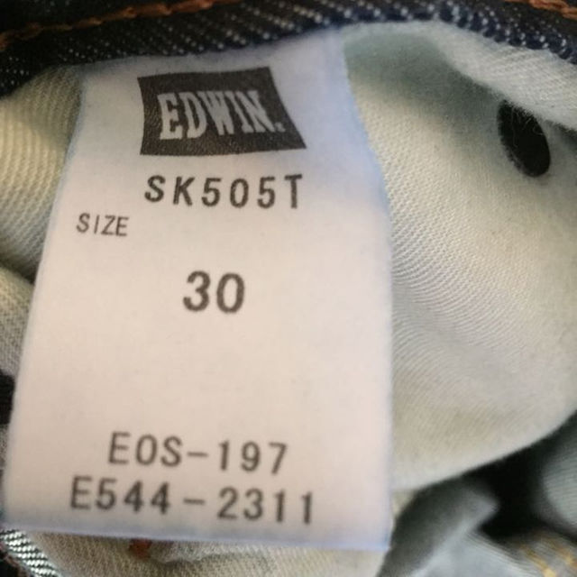 EDWIN(エドウィン)の【送料込】 EDWIN  SEN SK505T メンズのパンツ(デニム/ジーンズ)の商品写真
