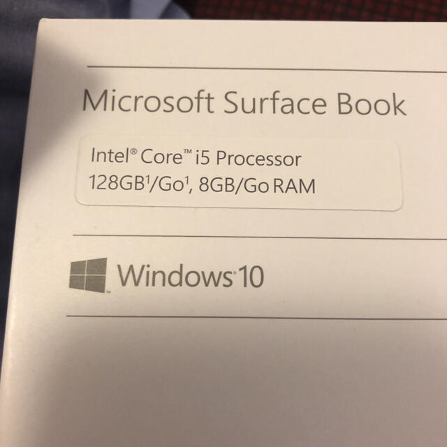 Microsoft - surface book i5 128g  8g 米国版 美品