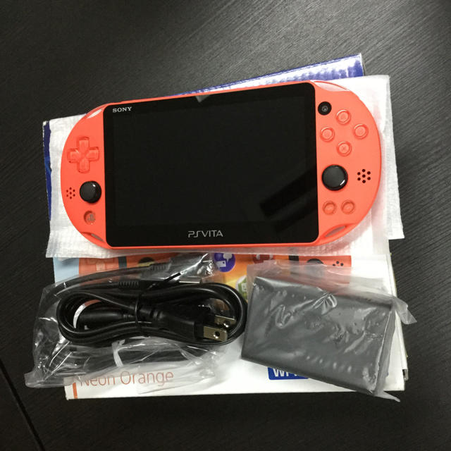 PlayStation Vita - PS Vita Wi-Fiモデル ネオンオレンジ ほぼ新品の通販 by swm2017's shop