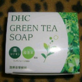 ディーエイチシー(DHC)の新品送料込☆DHCグリーンソープ4つセット（洗顔せっけん） 緑茶のめぐみ石けん(洗顔料)