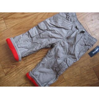 オールドネイビー(Old Navy)の新品 OLD NAVY フリース パンツズボン 70 75 80 6-12m(パンツ)