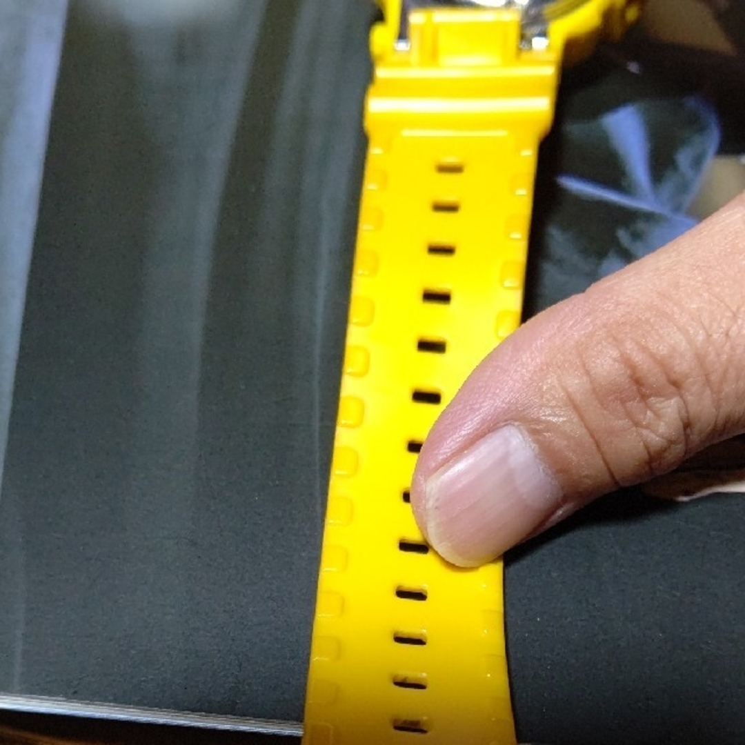 CASIO(カシオ)の初代定番フロッグマンのカスタムイエロー。 メンズの時計(腕時計(デジタル))の商品写真