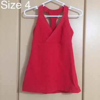 ルルレモン(lululemon)のDeep breath tank 4(ヨガ)