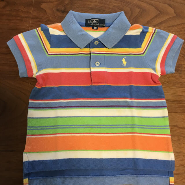 Ralph Lauren(ラルフローレン)のラルフローレン キッズ ポロシャツ 80 キッズ/ベビー/マタニティのベビー服(~85cm)(Ｔシャツ)の商品写真