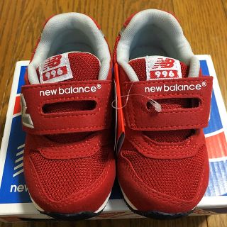 ニューバランス(New Balance)の新品  ニューバランス996  レッド 14センチ(スニーカー)