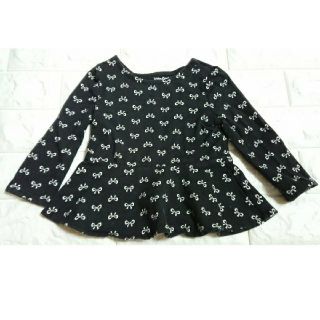 ギャップ(GAP)のbabyGAP  ペプラムカットソー  80(シャツ/カットソー)