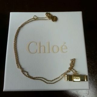 クロエ(Chloe)のChloe リボンモチーフネックレス(ネックレス)