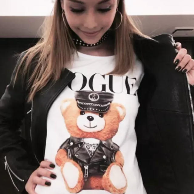 Vogue☆くまさん☆Tシャツ レディースのトップス(Tシャツ(半袖/袖なし))の商品写真