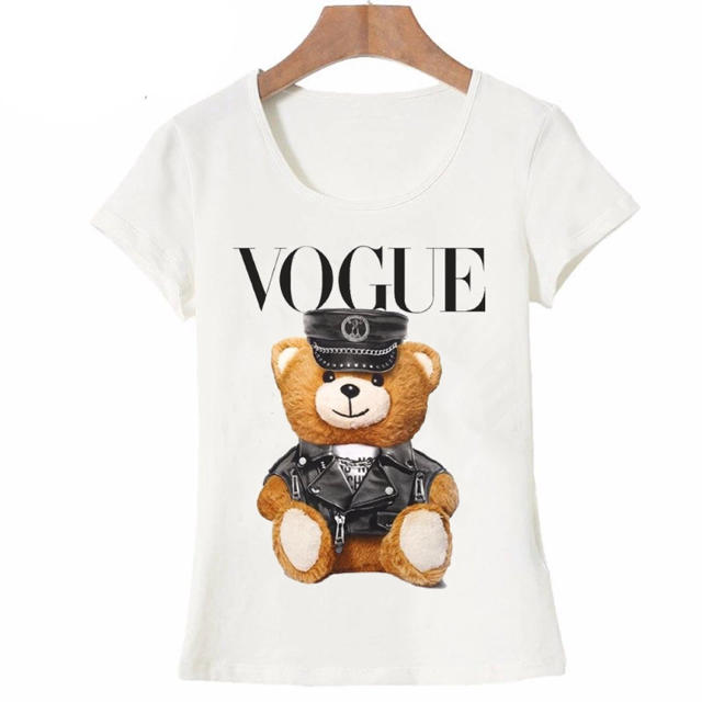 Vogue☆くまさん☆Tシャツ レディースのトップス(Tシャツ(半袖/袖なし))の商品写真