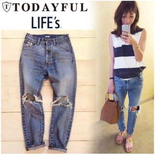 トゥデイフル(TODAYFUL)のTODAYFUL life's BOB's denim(デニム/ジーンズ)