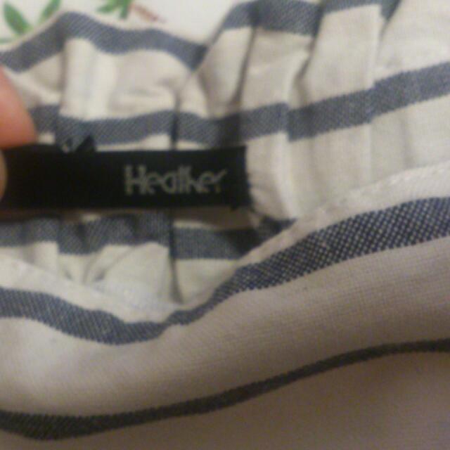 heather(ヘザー)のHeather ボーダーパンツ レディースのパンツ(カジュアルパンツ)の商品写真