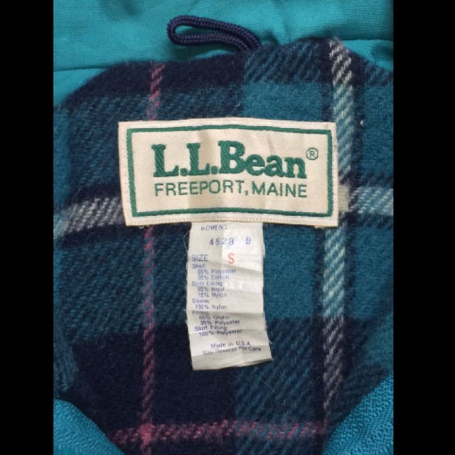L.L.Bean(エルエルビーン)の珍品!L.L.Beanビンテージシンサレートコート(アメリカ製) メンズのジャケット/アウター(マウンテンパーカー)の商品写真