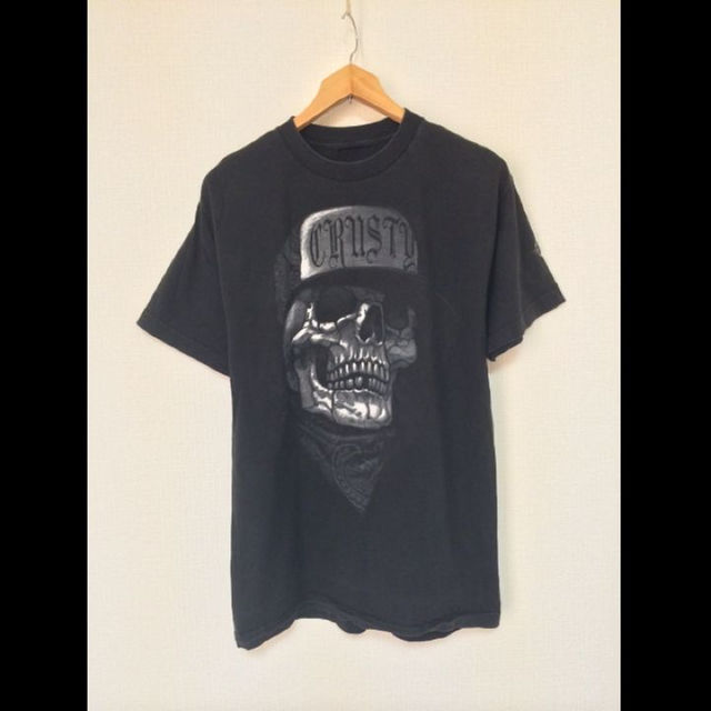 BEAMS(ビームス)のCRUSTY(USA)ビンテージスカルTシャツ メンズのトップス(Tシャツ/カットソー(半袖/袖なし))の商品写真