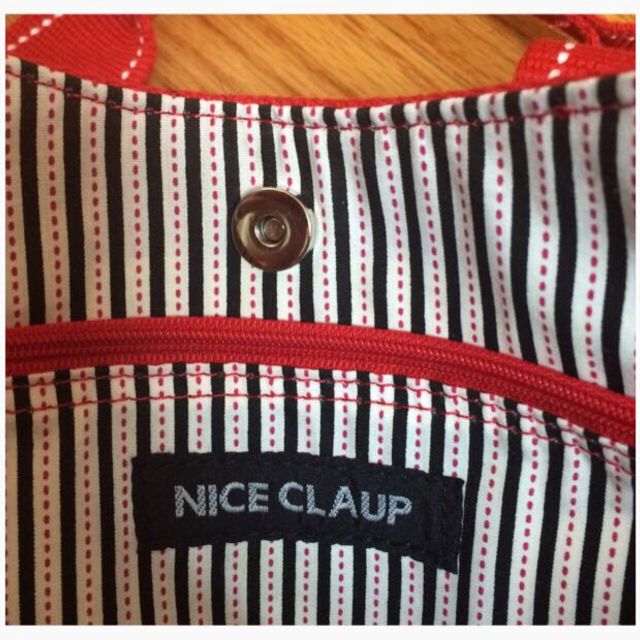 NICE CLAUP(ナイスクラップ)の送料込☆未使用 NICE CLAUP レディースのバッグ(トートバッグ)の商品写真