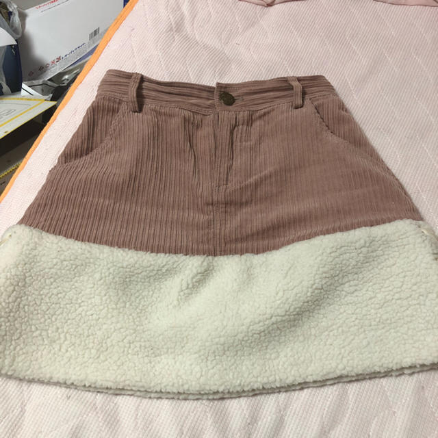 LIZ LISA(リズリサ)のリズリサ ボア切り替えスカート レディースのスカート(ミニスカート)の商品写真