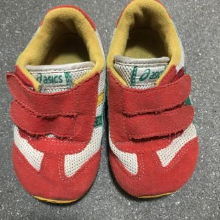 アシックス(asics)のasics アシックス 子供靴 14.0cm(オレンジ)(スニーカー)