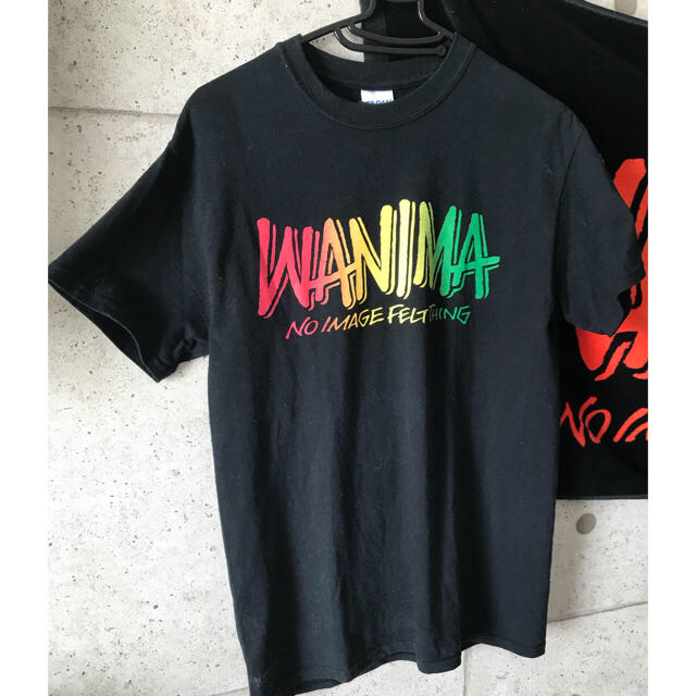 WANIMA tシャツ 黒 ピザロゴのサムネイル