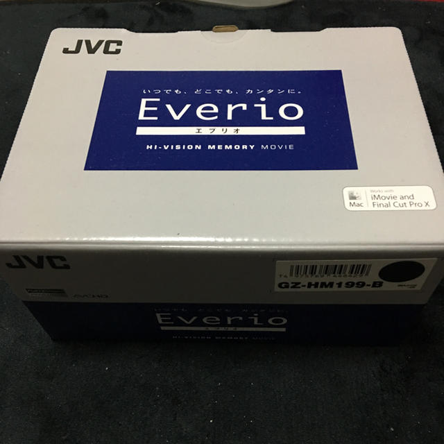 Victor(ビクター)のJVC フルハイビジョンカメラ「JVC Everio GZ-HM199 スマホ/家電/カメラのカメラ(ビデオカメラ)の商品写真