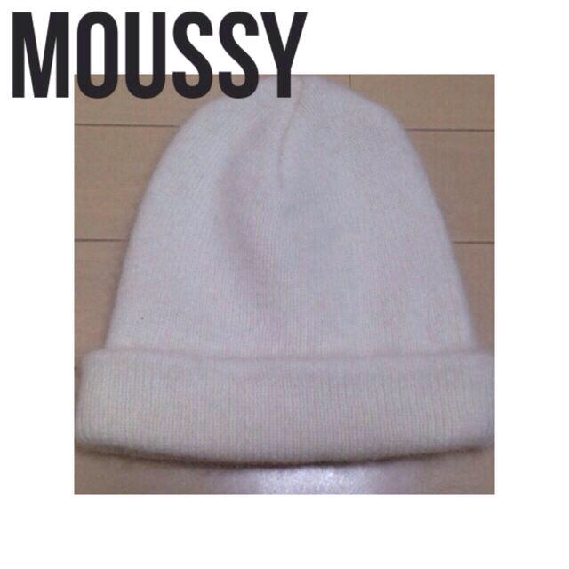 moussy(マウジー)の2013AW ニットビーニー レディースの帽子(ニット帽/ビーニー)の商品写真