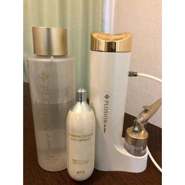PLOSION 美顔器 本体のみ【使用途中ガスカードリッチ付き】 がた PLOSION 美顔器 本体のみ【使用途中ガスカードリッチ付き】 がた