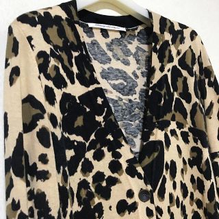 ダイアンフォンファステンバーグ(DIANE von FURSTENBERG)のDIANE von FURSTENBERG シルク混 ロングニットカーディガン(カーディガン)