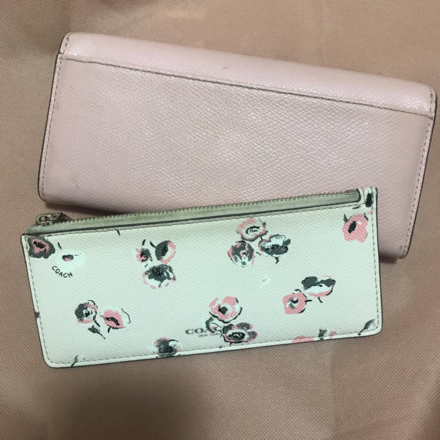 COACH(コーチ)のcoach 長財布 ピンク メンズのファッション小物(長財布)の商品写真