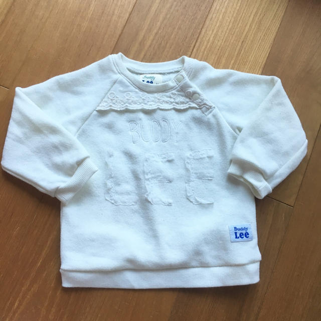 Buddy Lee(バディーリー)のBuddy LEE トレーナー 90cm キッズ/ベビー/マタニティのキッズ服女の子用(90cm~)(Tシャツ/カットソー)の商品写真