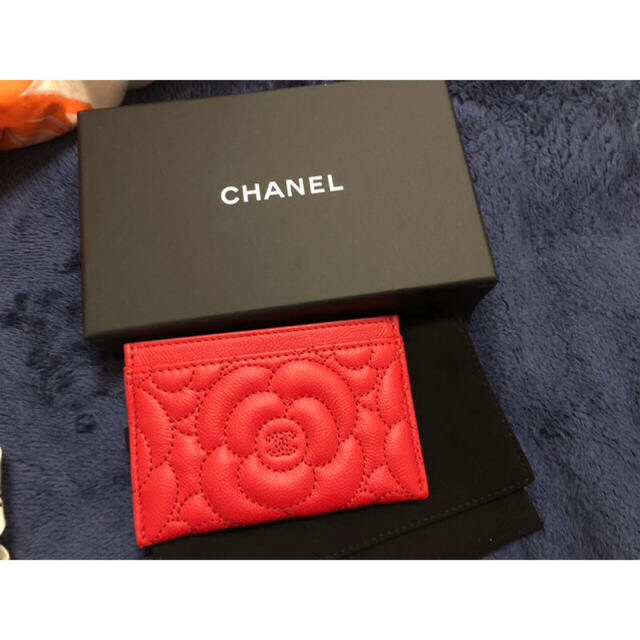 CHANEL(シャネル)の最終値下げ！シャネル カメリア カードケース レディースのファッション小物(名刺入れ/定期入れ)の商品写真