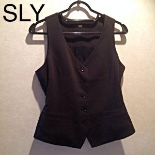 スライ(SLY)のSLY♡ベーシックベスト(ベスト/ジレ)