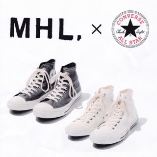 マーガレットハウエル(MARGARET HOWELL)の値下げ 新品未使用  MHL.×コンバース(スニーカー)