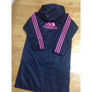 アディダス(adidas)のアディダス  キッズ ガールズ 160 ベンチコート (コート)