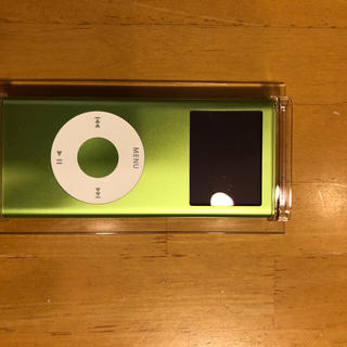 アップル(Apple)のiPod nano 第2世代 4GB  本体 グリーン(ポータブルプレーヤー)