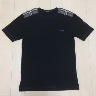 バーバリーブラックレーベル(BURBERRY BLACK LABEL)の美品 Burberry black label 半袖シャツ(その他)