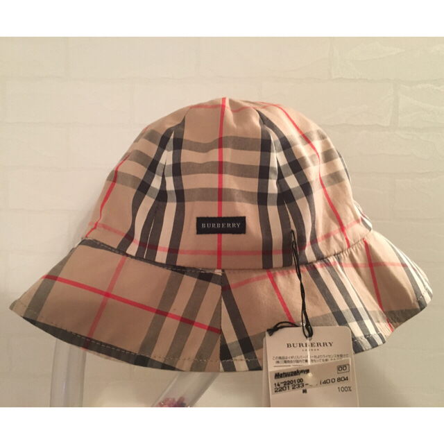 BURBERRY - 新品・未使用 ベビー キッズ バーバリー 帽子 ハット ...