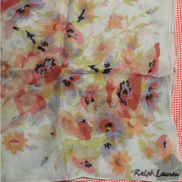 Ralph Lauren(ラルフローレン)のラルフローレン  シフォンスカーフ レディースのファッション小物(バンダナ/スカーフ)の商品写真