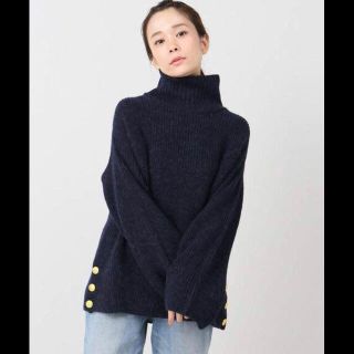 スピックアンドスパン(Spick & Span)のTICCA☆タートル☆ニット☆新品(ニット/セーター)